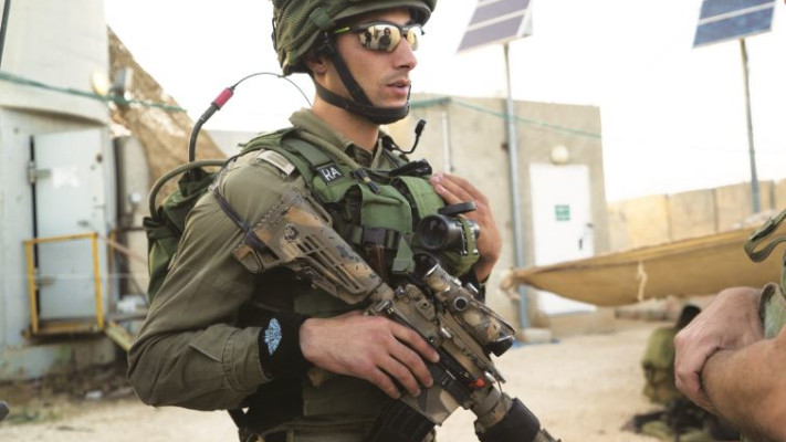 &quot;אני יודע הכל על הצד השני&quot;, סרן עוידה. צילום: דו&quot;צ