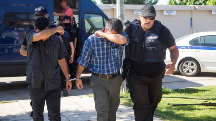 החיילים הטורקים שביקשו מקלט מדיני ביוון, היום. צילום: רויטרס