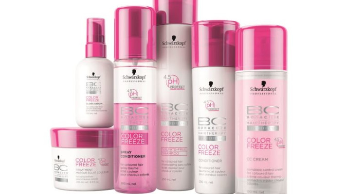 סדרת הטיפוח BC Color Freeze של שוורצקופף פרופשיונל. צילום: יח&quot;צ