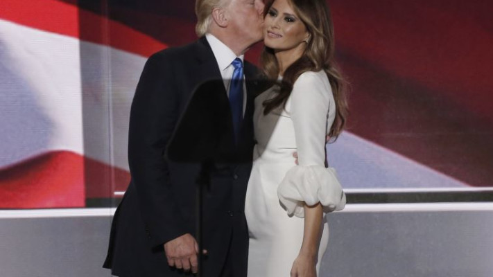 דונלד ומילנה טראמפ, צילום: רויטרס
