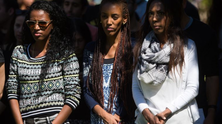 &quot;לקחנו אנשים מתקופת הברזל והבאנו אותם לעידן הלייזר&quot;. סטודנטיות אתיופיות, צילום: יונתן זינדל, פלאש 90