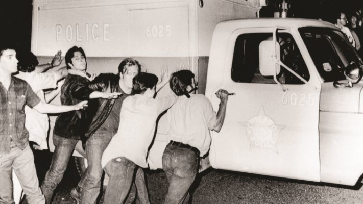 "ליל הבדולח באמריקה", המהומות בוועידה הדמוקרטית בשיקגו ב-1968, צילום: גטי אימג'