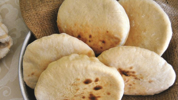 פיתה רכה ובשרנית. צילום: פסקל פרץ-רובין