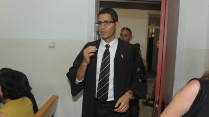 עורך דינו של אזריה. צילום: אבשלום ששוני