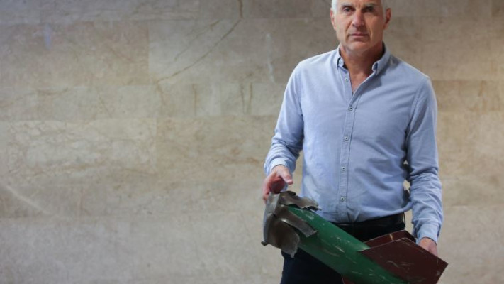 &quot;ישראל מעל כולם&quot;.חיים ילין. צילום: מרק ישראל סלם