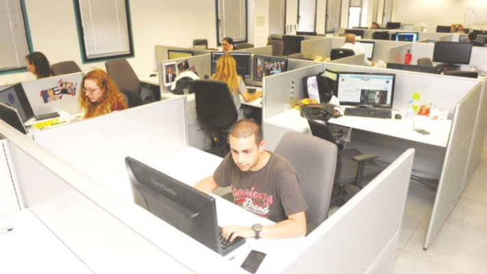 משרדי תאגיד השידור הציבורי החדש. צילום: אבשלום ששוני