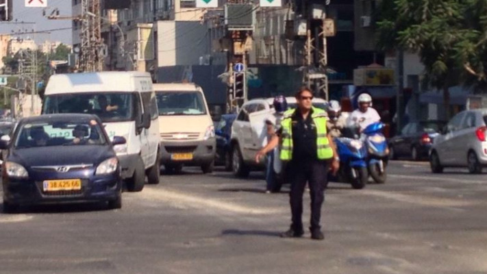 הנהגים התפרצו לצמתים. צילום: אבשלום ששוני