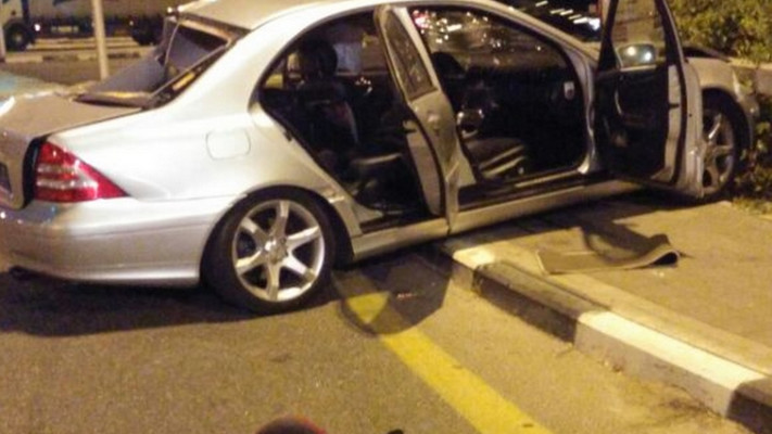 זירת התאונה. צילום: דוברות מד&quot;א