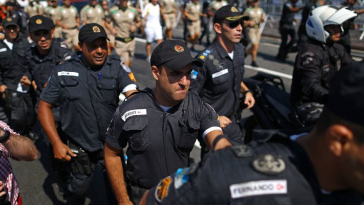 85,000 אנשי ביטחון יהיו פזורים בריו. צילום: רויטרס