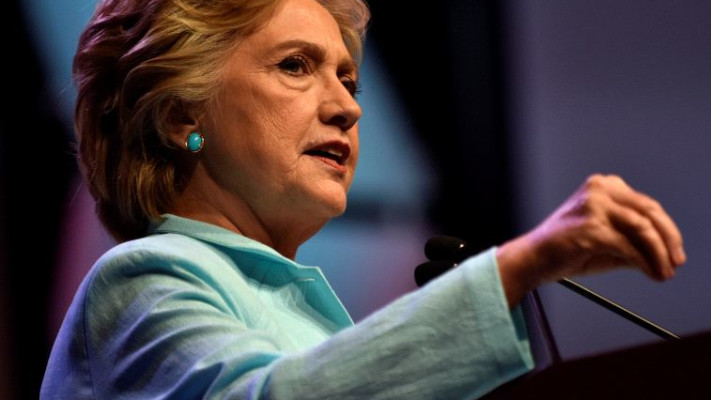 קלינטון. &quot;טראמפ מסלים את זה לסכסכוך דתי&quot;. צילום: רויטרס