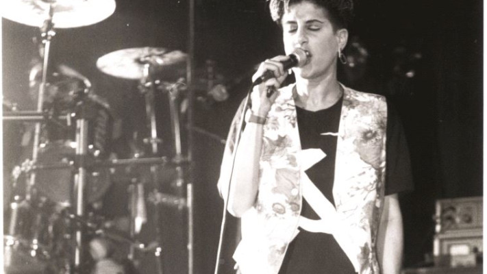 אמרה שהיא רוצה להיות ג'ניס ג'ופלין הישראלית. סי היימן בשנות ה-80. צילום: גרי אברמוביץ