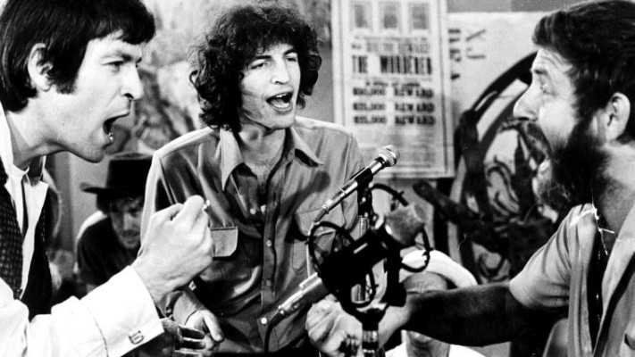 אורי זוהר, שלום חנוך ואריק איינשטיין. צילום: אילן שאול