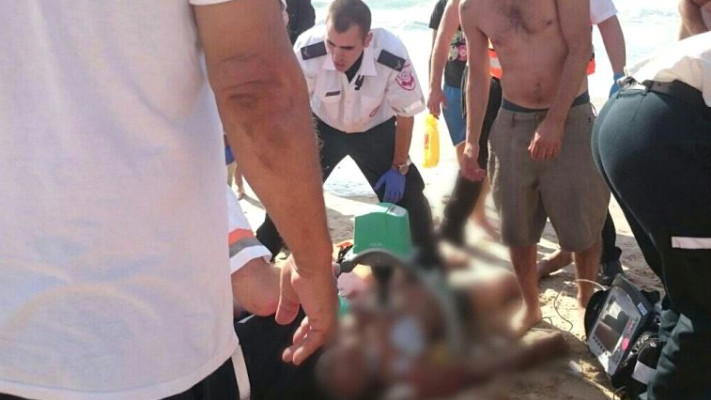 טביעה בפלמחים. צילום: טאי צבן, תיעוד מבצעי מד&quot;א