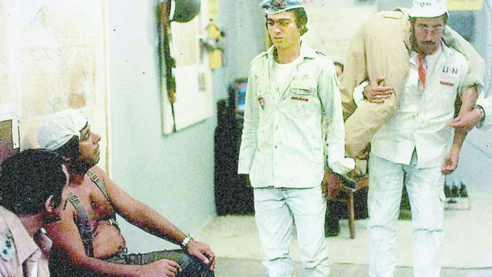 הסצנה אצל המצרים. גבעת חלפון