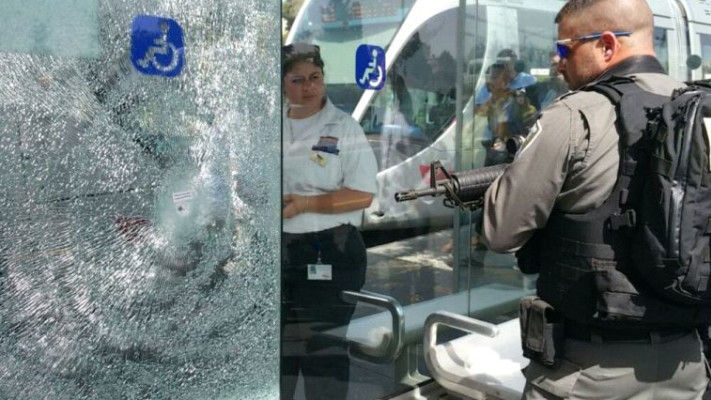 זירת הפיגוע, בשבוע שעבר. צילום: דוברות איחוד הצלה