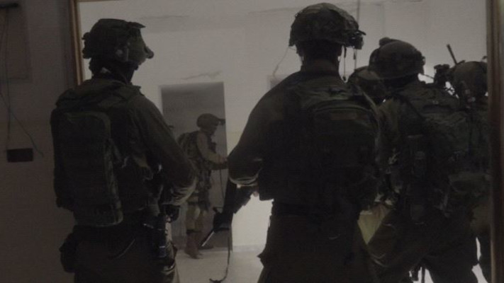 כוחות צה''ל בעת הריסת בית מחבל