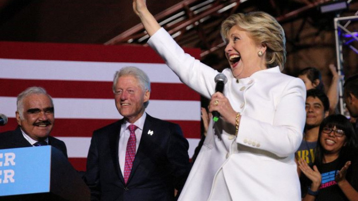 היתה במיטבה. הילרי קלינטון. צילום: רויטרס