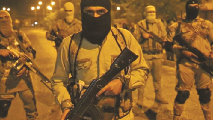 לוחמי דאעש במוסול. צילום: רויטרס