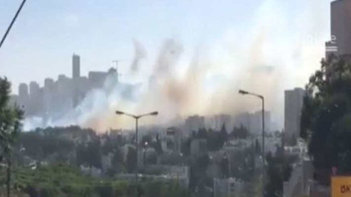 שריפה בחיפה