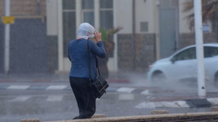 גשם כבד ברחבי הארץ