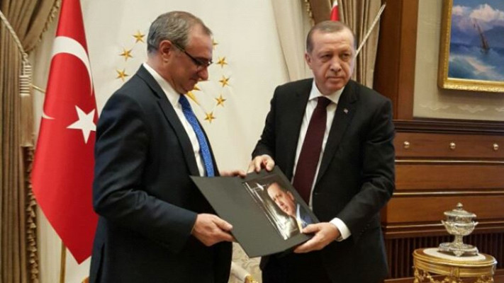 &quot;מגיע כדי לבנות אמון מחדש&quot;. השגריר נאה. צילום: משרד החוץ