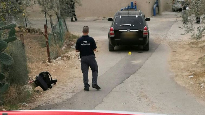 זירת הרצח. צילום: דוברות המשטרה