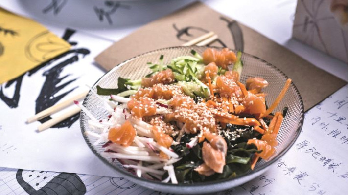 טרי אבל אנמי. סלט האצות. צילום: אלמוג דביר