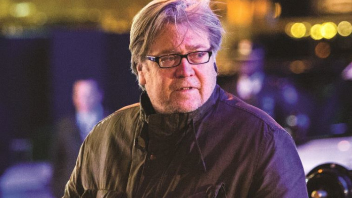 &quot;לא ייתכן שטראמפ לא ידע מיהו לפני שמינה אותו ליועץ בכיר&quot;. בנון. צילום: AFP