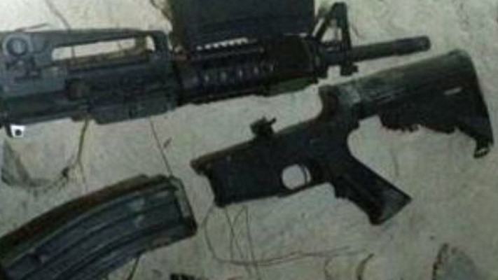 רובה שנתפס על ידי שב&quot;כ. צילום: דוברות שב&quot;כ