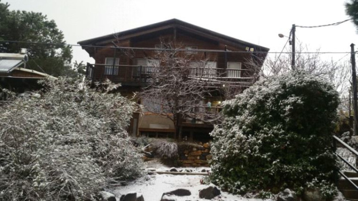 שלג במרום גולן