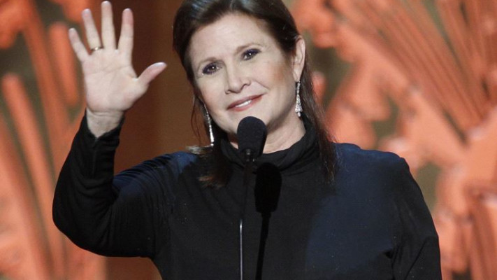 מהאחרונות ללכת. קארי פישר, צילום: רויטרס