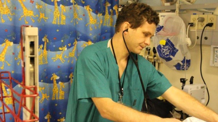 ד&quot;ר דוד רכטמן מנהל מיון ילדים הדסה הר הצופים. צילום: דוברות בית החולים