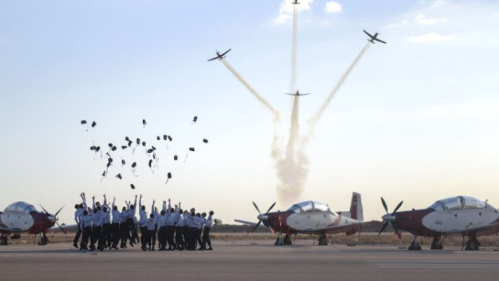 סיום קורס טיס. צילום: דובר צה&quot;ל