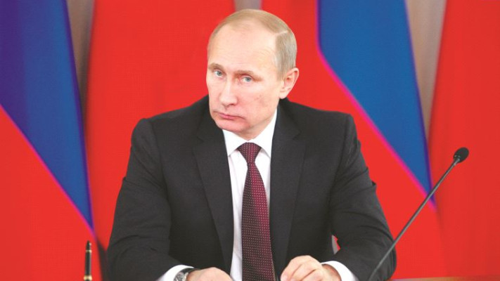 לא מפסיד לעבוד. ולדימיר פוטין. צילום: רויטרס