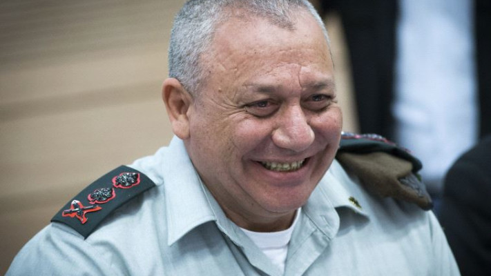 הרמטכ&quot;ל גדי איזנקוט. צילום: יונתן סינדל, פלאש 90