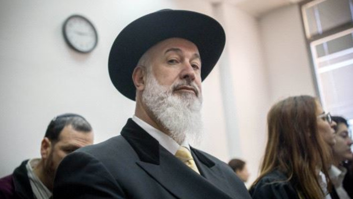הרב יונה מצגר (צילום: יונתן זינדל, פלאש 90)