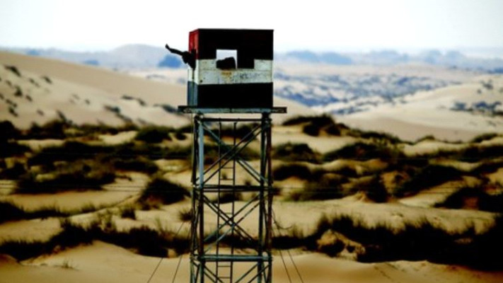 עמדה של צבא מצרים בסיני. ממשיך להיאבק נגד דאעש. צילום: רויטרס