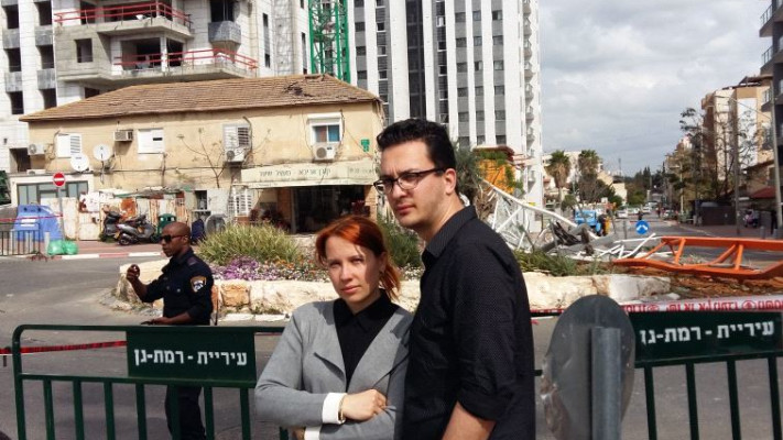 &quot;היה נס גדול, מזל שלא היינו בבית&quot;, דניאל וליזה, צילום: משה כהן