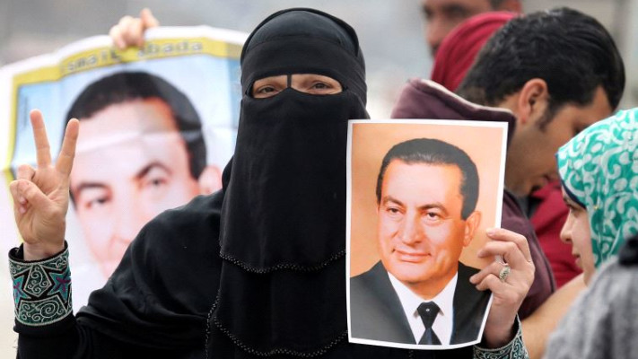 תומכי מובארק, ארכיון. צילום: רויטרס