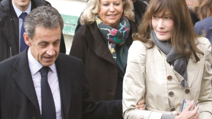  ניקולא סרקוזי וקרלה ברוני