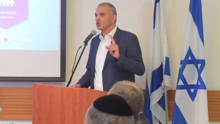 משה כחלון מודיע על תוכנית 'נטו משפחה', צילום ארכיון: אבשלום ששוני