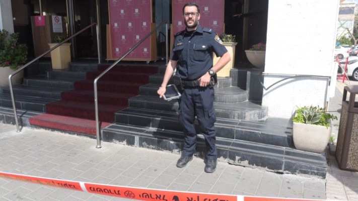 זירת האירוע. צילום: אבשלום ששוני