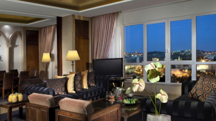 הסוויטה הנשיאותית במלון המלך דויד. צילום: ליאור אקרמן 