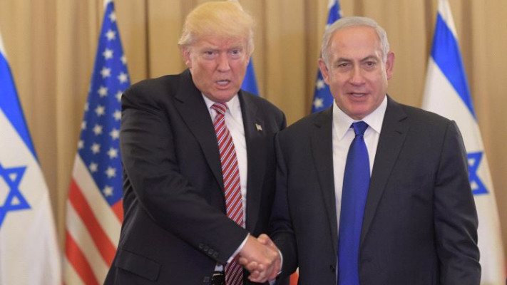 נתניהו (מימין) וטראמפ