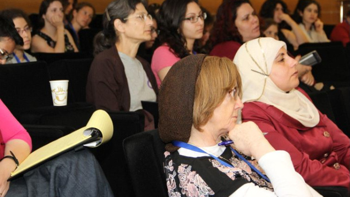 &quot;כשנתקלים במישהי אז נשארים חברים שלה&quot;, מתוך הכנס השלישי לנשים במתמטיקה. צילום: דוברות האוני' העברית