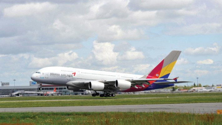 הדוגמנית סבלה מכוויות קשות בגלל התקרית. צילום: דף הפייסבוק של אסיאנה איירליינס