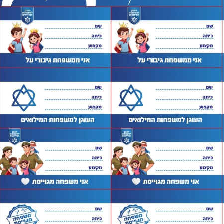 העוגן למשפחות המילואים