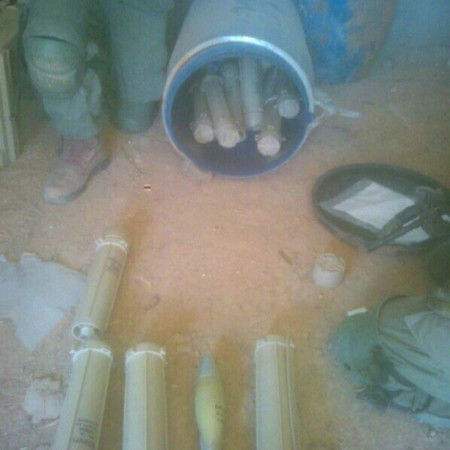 משגרי רקטות של חיזבאללה שאותרו על ידי כוחות צה''ל