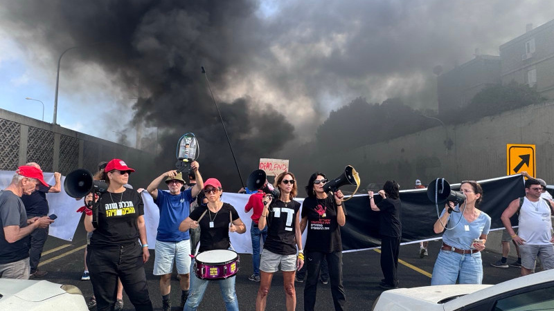 אילון צפון צומת יוספטל נחסם לתנועה