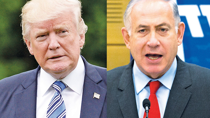 בנימין נתניהו, דונלד טראמפ